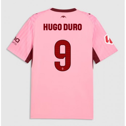 Stroje piłkarskie Valencia Hugo Duro #9 Koszulka Trzeciej 2026-27 Krótki Rękaw